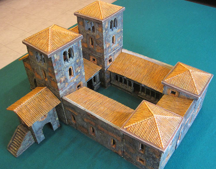 Colorazione Chiesa Medievale Manorhouse